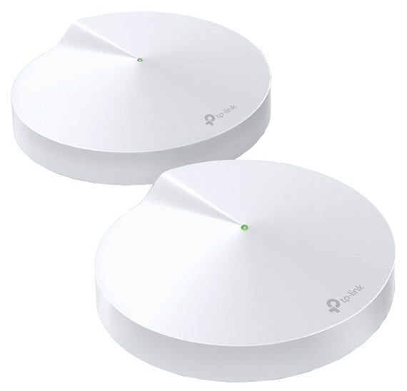 Точка доступа Wi-Fi TP-Link Deco M5 (2-Pack), 2.4/5GHz, 1267Mbps, 2xLAN 100Mbps