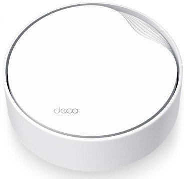 Точка доступа Wi-Fi TP-Link Deco X50-PoE (1-pack), 2.4/5GHz, 2976Mbps, 1xWAN/LAN 1Gbps, 1x2.5Gbps
