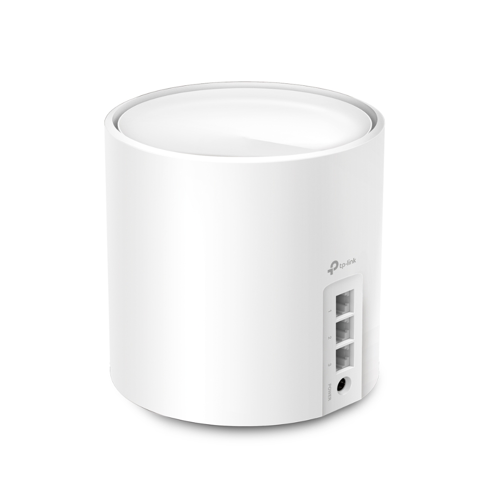 Точка доступа Wi-Fi TP-Link Deco X50 (1-pack), 2.4/5GHz, 2402Mbps, 3xLAN 1Gbps