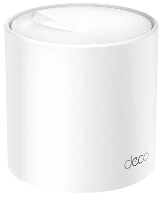Точка доступа Wi-Fi TP-Link Deco X60 (1-pack), 2.4/5GHz, 5400Mbps, 2xLAN 1Gbps