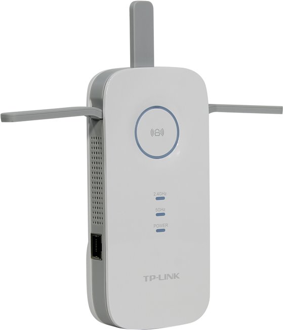 Репитер Wi-Fi TP-Link RE450, 2.4GHz/5Ghz, 1750Mbps, 1xLAN