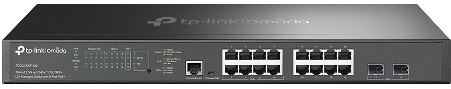 Коммутатор TP-Link SG3218XP-M2, 16xLAN 2.5Gbps, 2xSFP