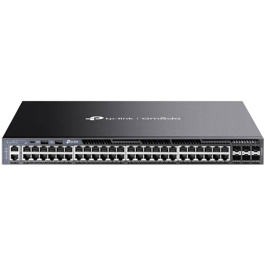Коммутатор TP-Link SG6654X, 48xLAN 1Gbps, 6xSFP+