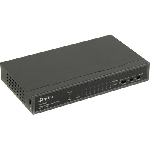 Коммутатор TP-Link TL-SF1009P, 9xLAN 100Mbps