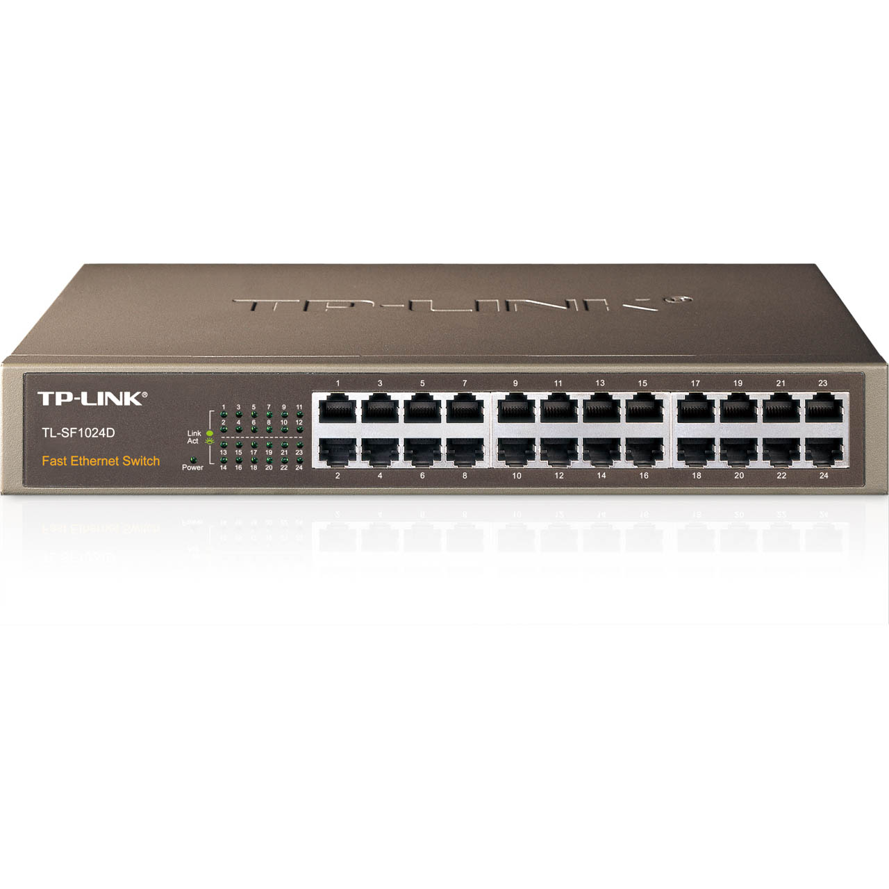 Коммутатор TP-Link TL-SF1024D, 24xLAN 100Mbps, 19"