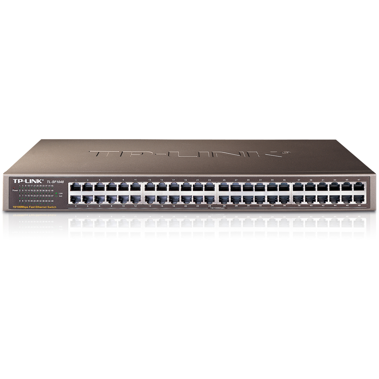 Коммутатор TP-Link TL-SF1048, 48xLAN 100Mbps, 19"