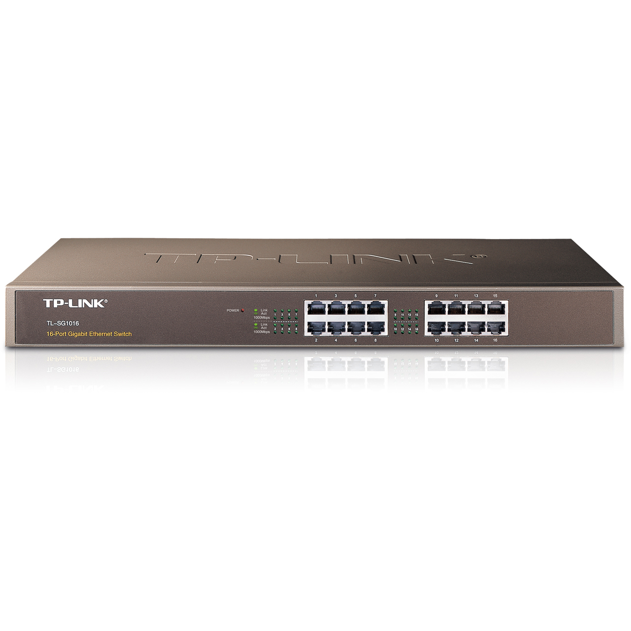 Коммутатор TP-Link TL-SG1016, 16xLAN 1Gbps