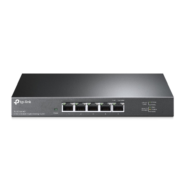Коммутатор TP-Link TL-SG105-M2, 5 x 2.5GE