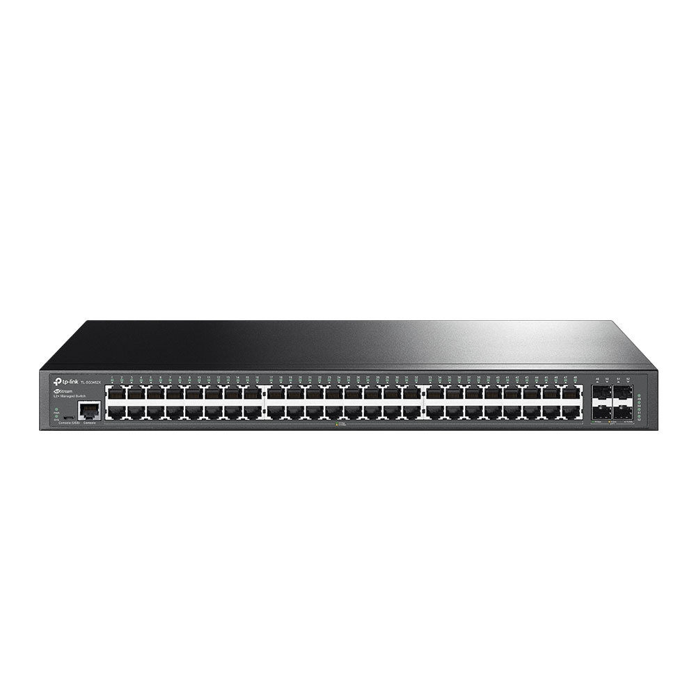 Коммутатор TP-Link TL-SG3452X, 48xGE, 4xSFP+, L2+