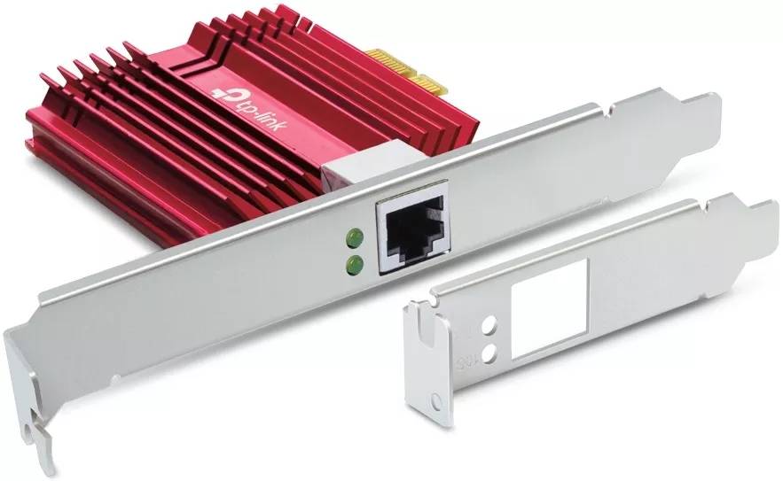 Сетевая карта, TP-Link TX401, 10Gbps, PCI-Ex4