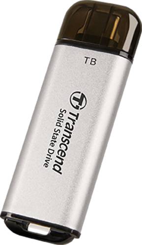 Внешний SSD 1Tb Transcend ESD300 TS1TESD300S, USB3.2 Type-C, серебристый
