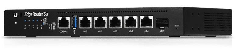Роутер Ubiquiti EdgeRouter 6P, ER-6P, 5xLAN 1Gbps, 1xSFP