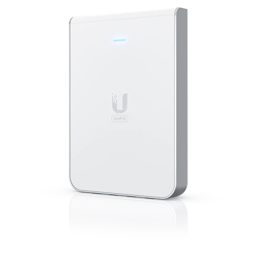Точка доступа Wi-Fi Ubiquiti UniFi 6 AP In-Wall U6-IW, 2.4/5Ghz, 5300Mbps, 4xLAN 1Gbps