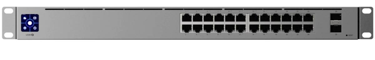 Коммутатор Ubiquiti UniFi Switch 24 PoE USW-24-POE, 24xLAN 1Gbps, 2xSFP, PoE