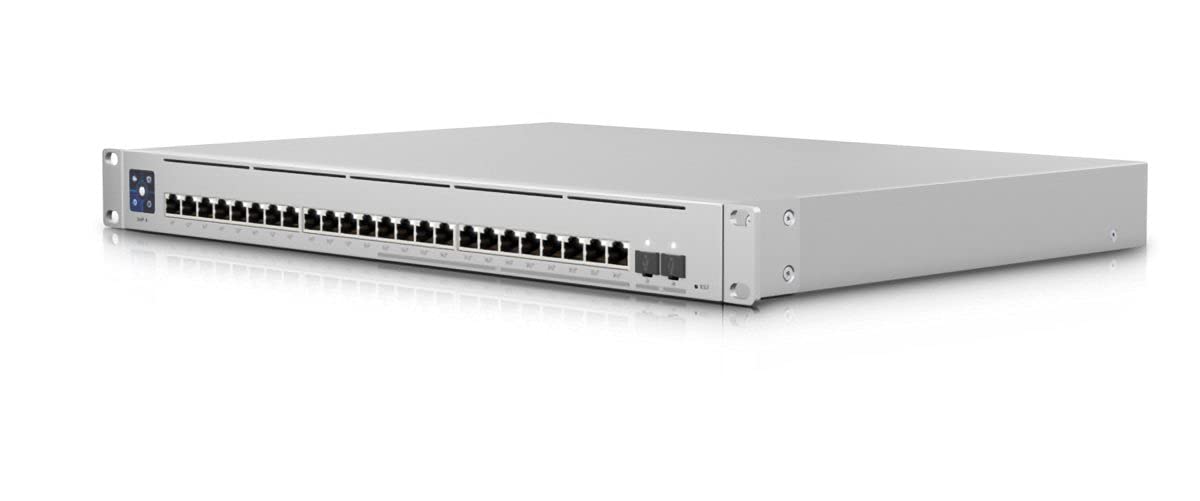 Коммутатор Ubiquiti UniFi Switch Enterprise 24 PoE USW-Enterprise-24-PoE, 12xLAN 1Gbps, 12xLAN 2.5Gbps, 2xSFP+