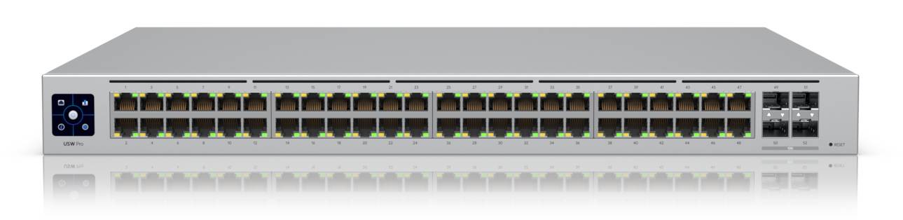 Коммутатор Ubiquiti UniFi Switch Pro 48 USW-Pro-48, 48xLAN 1Gbps, 4xSFP+