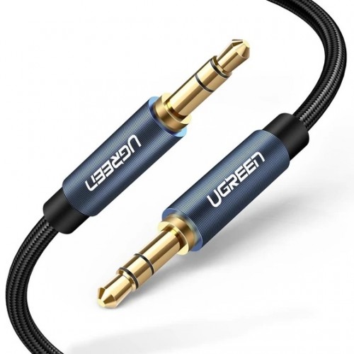 Кабель Jack3.5 (M) - Jack3.5 (M), Ugreen AV112 10687, 2м, Blue