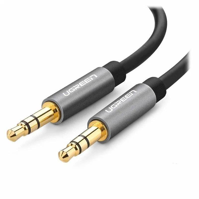 Кабель Jack3.5 (M) - Jack3.5 (M), Ugreen AV119 10735, 2м, черный