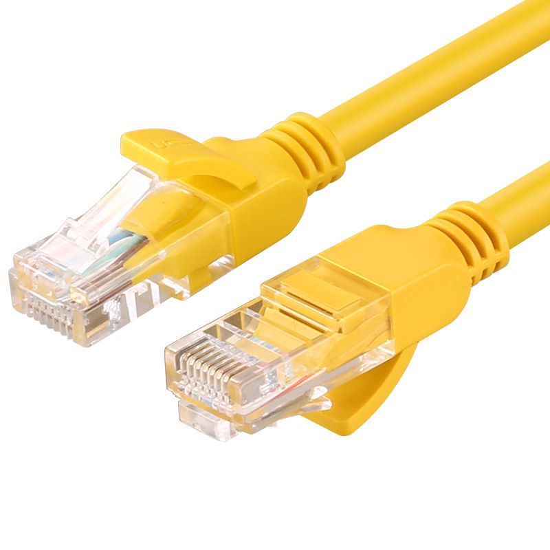 Патч-корд 3м, UTP cat.5e, Ugreen NW103 11232, желтый