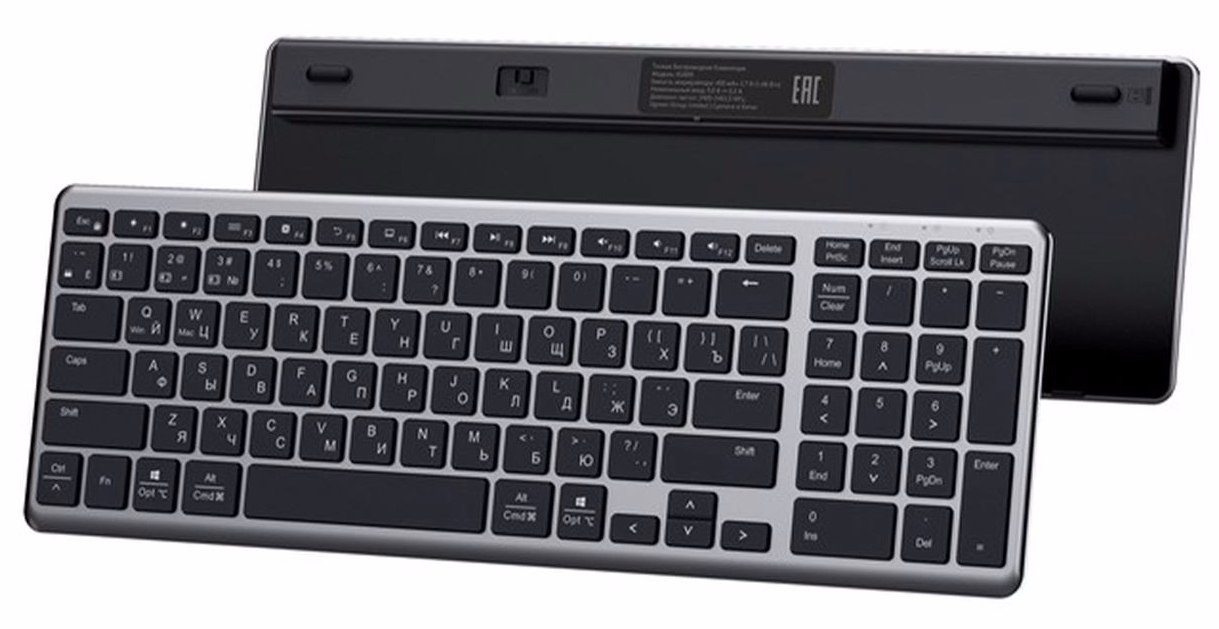 Клавиатура Ugreen KU005 15956 Silver/Black