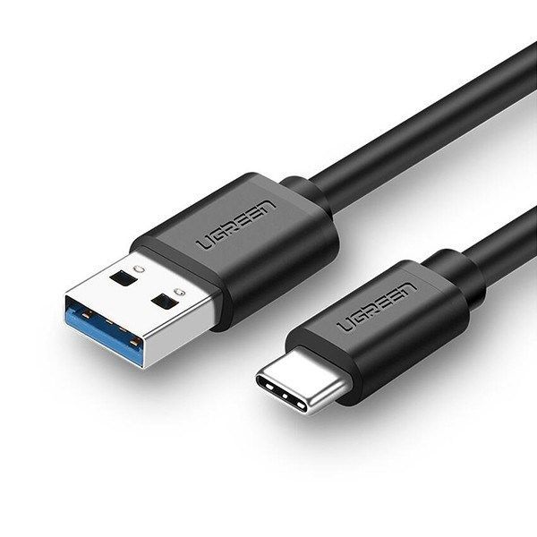 Кабель USB3.2 (M) - USB3.2 Type-C (M), 2м, Ugreen US184 20884, черный