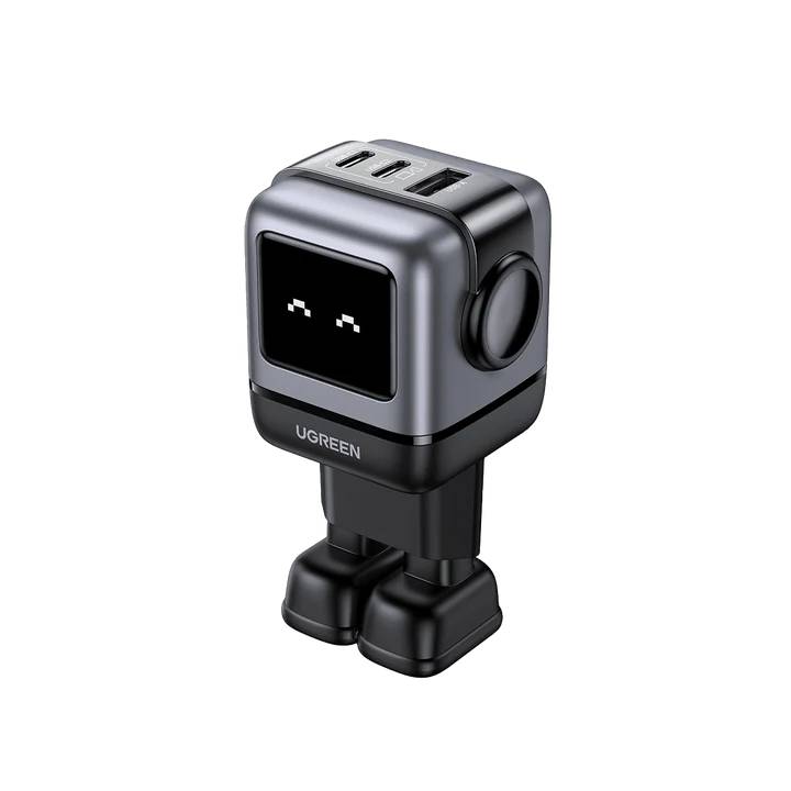 СЗУ Ugreen CD361 25685B, Gray, USB Type-A, 2xUSB Type-C