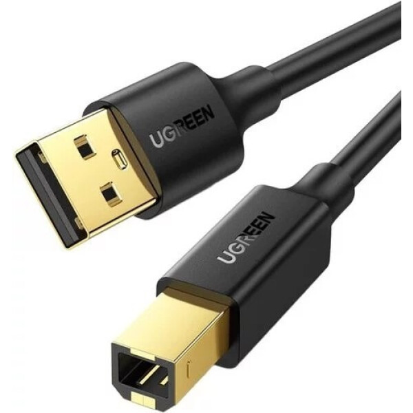 Кабель USB3.0 (AM) - USB3.0 (BM), 1м, Ugreen US210 30753, черный