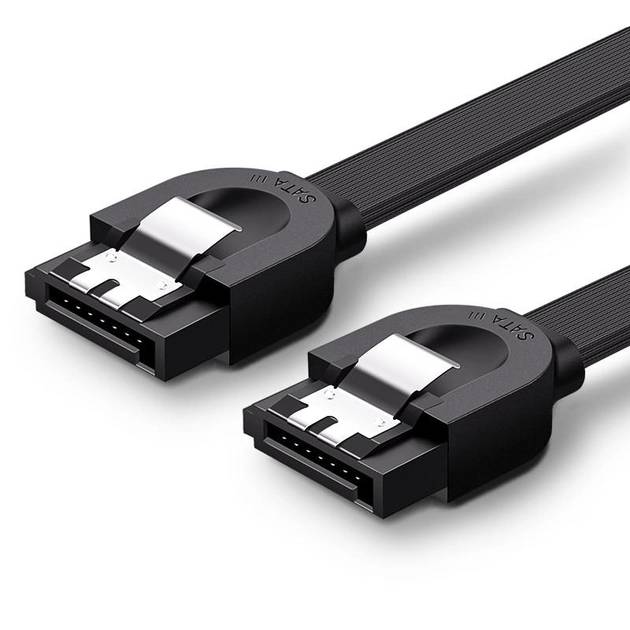 Кабель SATA 0.5м Ugreen US217 30796, Black