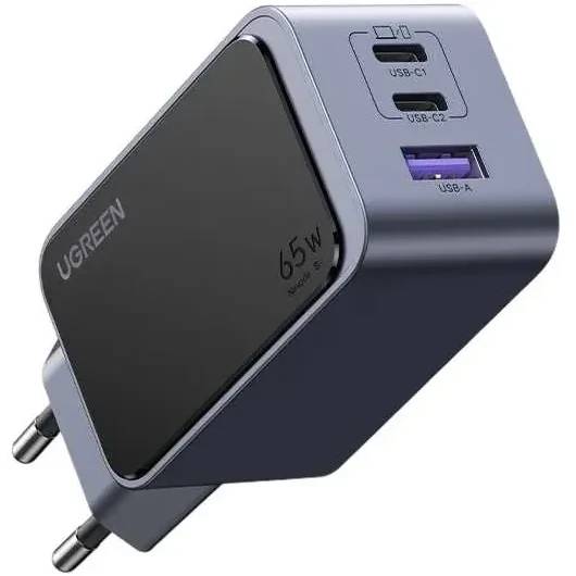СЗУ Ugreen X553 (35042), Black, 2xUSB Type-C, USB
