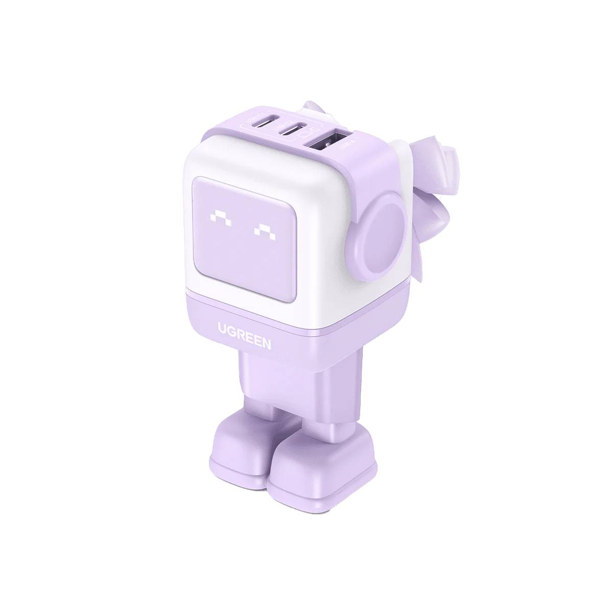 СЗУ Ugreen CD361 35291, Purple, USB Type-A, 2xUSB Type-C