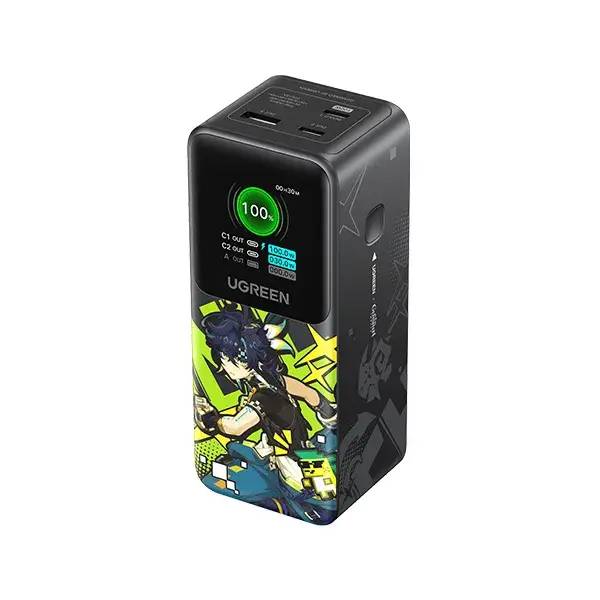 Внешний аккумулятор 20000мАч Ugreen Nexode Genshin Impact PB721, 130W, Black (35524GI)