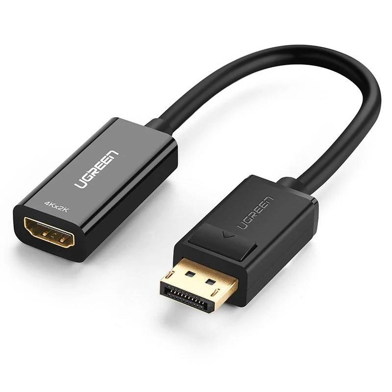 Кабель адаптер DP (M) - HDMI (F), Ugreen MM137 40363