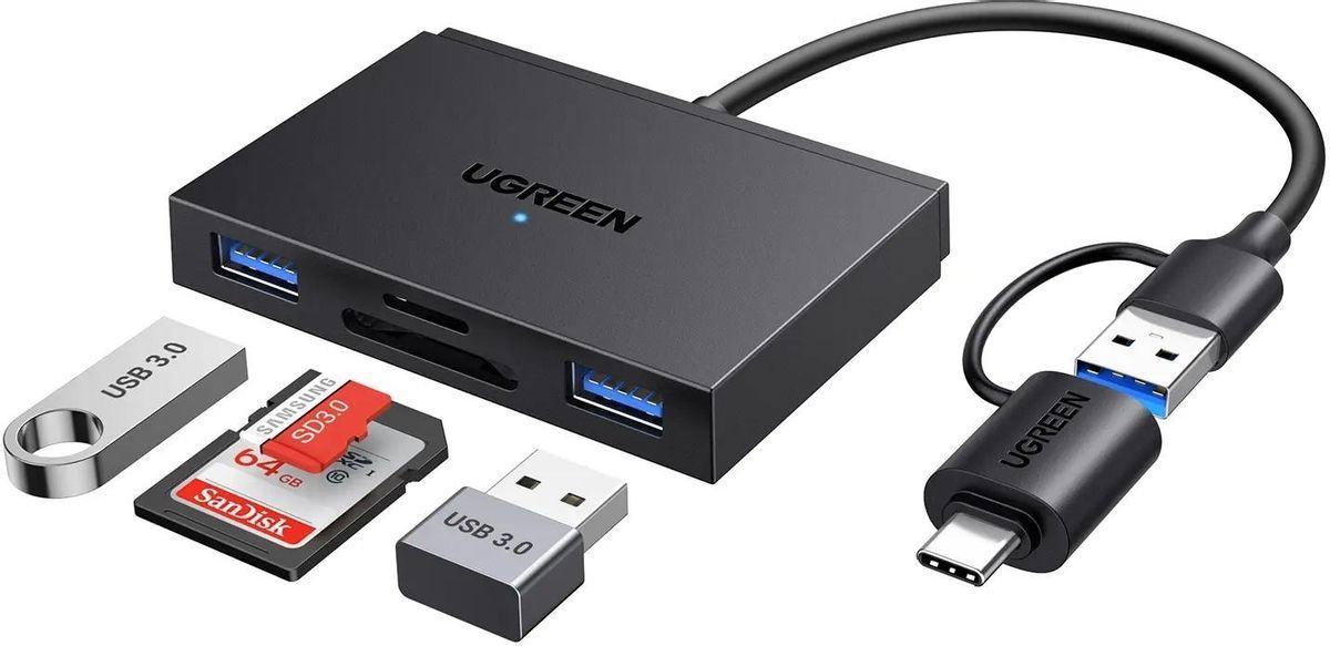 Картридер Ugreen CM812 (45167) Black