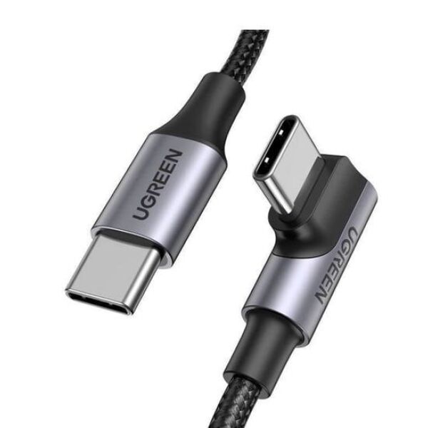 Кабель USB2.0 Type-C (M) - USB2.0 Type-C (M), 1м, Ugreen US255 50123, Black
