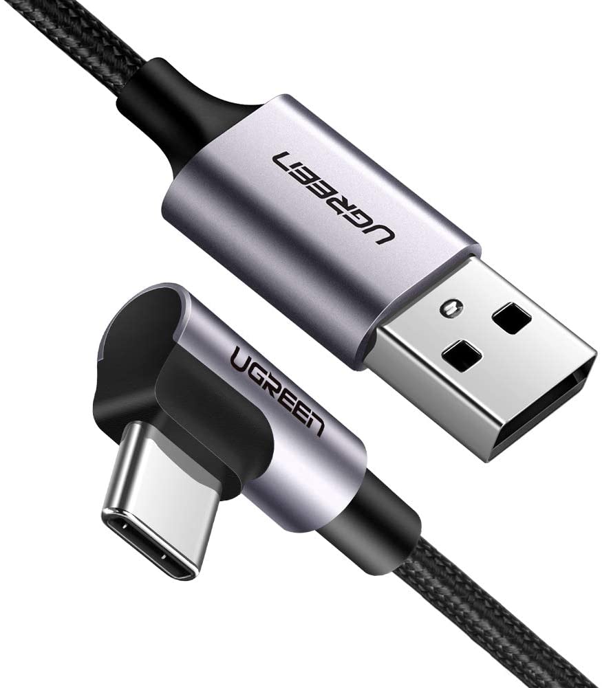 Кабель USB2.0 (M) - USB2.0 Type-C (M), 1м, Ugreen US284 50941, черный