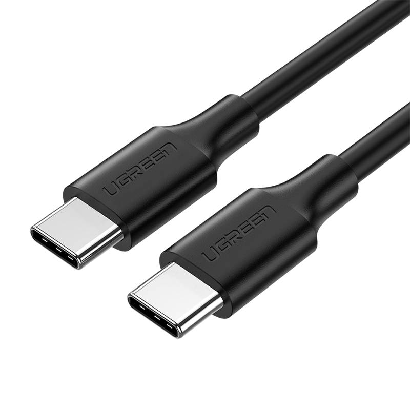 Кабель USB2.0 Type-C (M) - USB2.0 Type-C (M), 1.5м, Ugreen US286 50998, Black