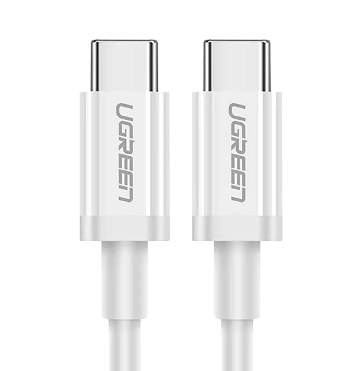 Кабель USB2.0 Type-C (M) - USB2.0 Type-C (M), 2м, Ugreen US264 60520, White