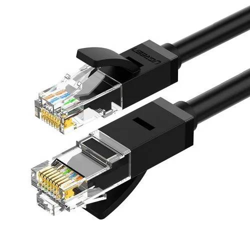 Патч-корд 1.5м, UTP cat.6, Ugreen NW102 60545, черный