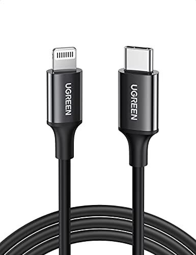 Кабель Lightning (M) - USB2.0 Type-C (M), 1м, Ugreen US171 60751, черный