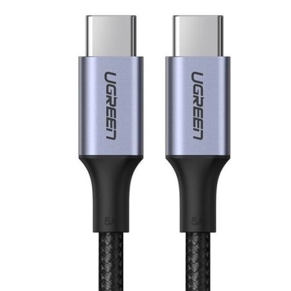 Кабель USB2.0 Type-C (M) - USB2.0 Type-C (M), 2м, Ugreen US316 70429, Black
