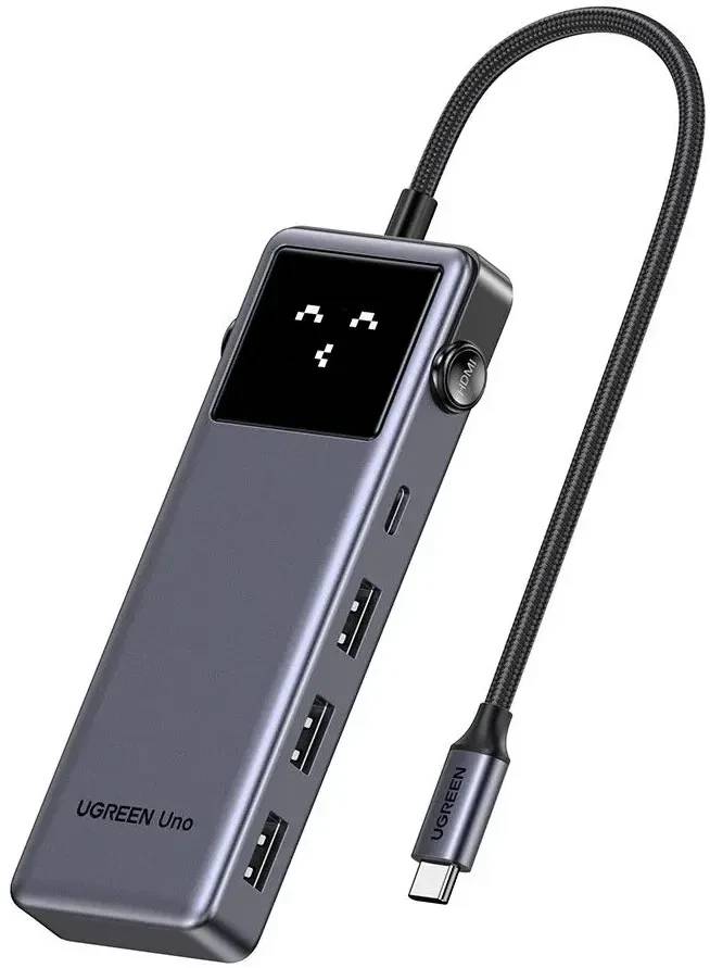 Док-станция Ugreen CM888 75177, Space Gray
