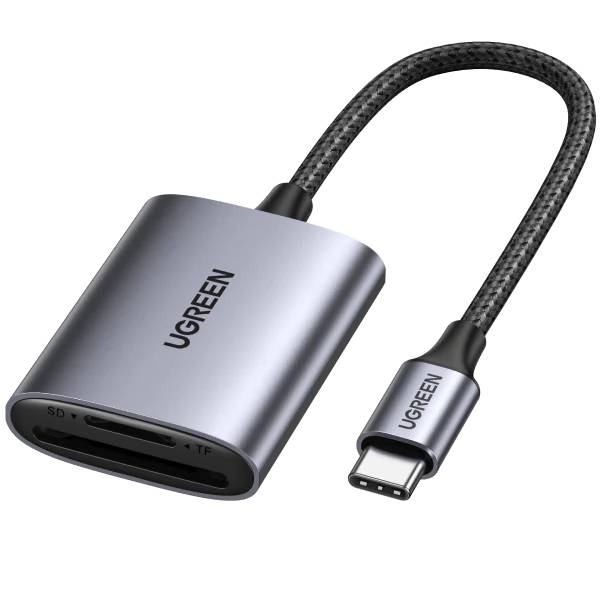 Картридер Ugreen CM401 80888, Space Gray