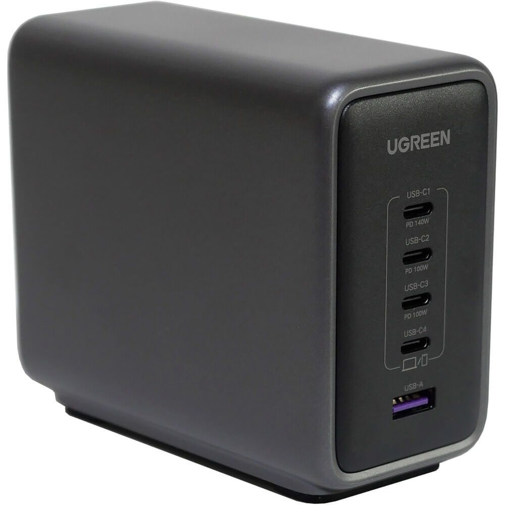 СЗУ Ugreen CD333 90903B, Black,USB Type-A, 4xUSB Type-C