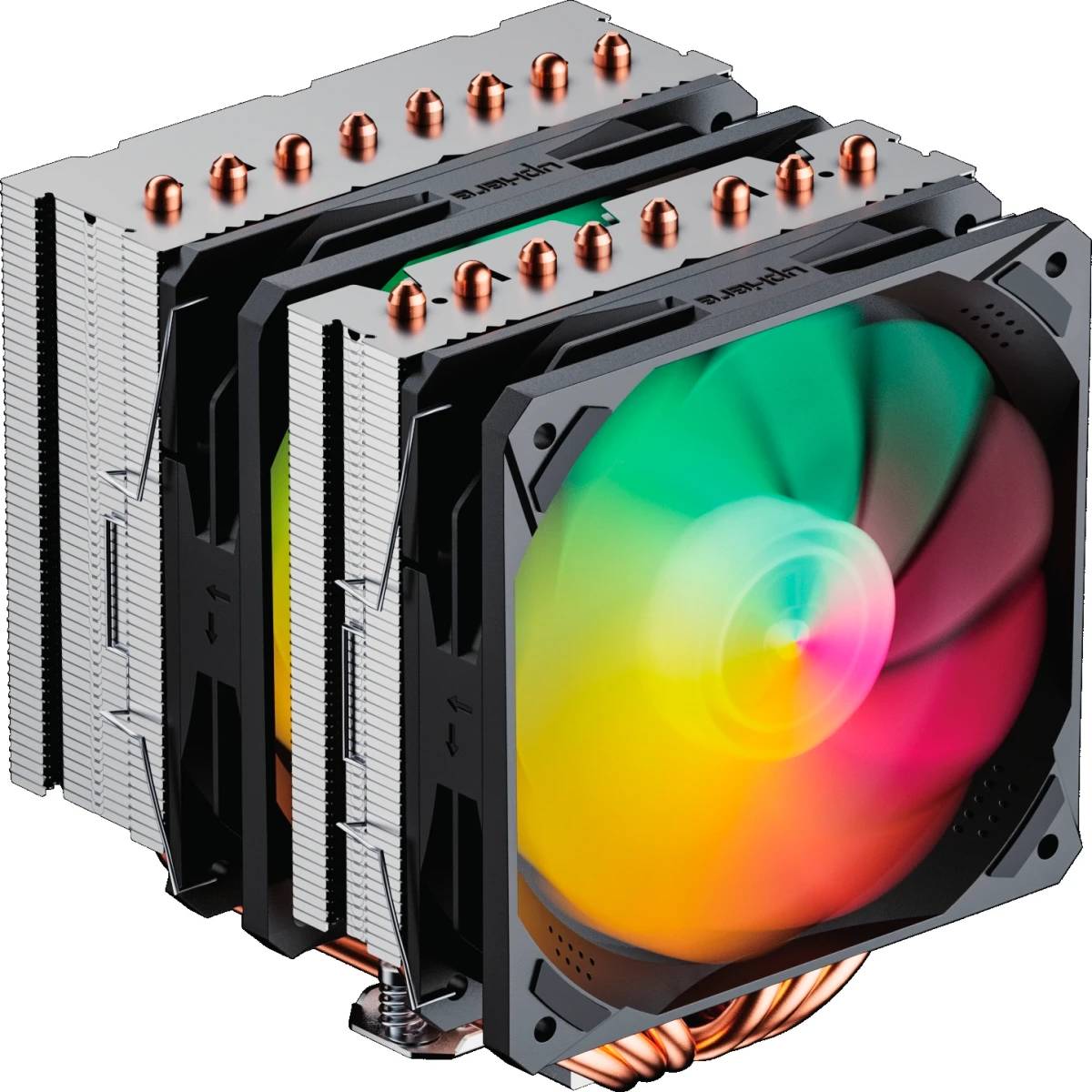 Кулер upHere D8SEC ARGB Black, 280W (LGA1700 Ready)