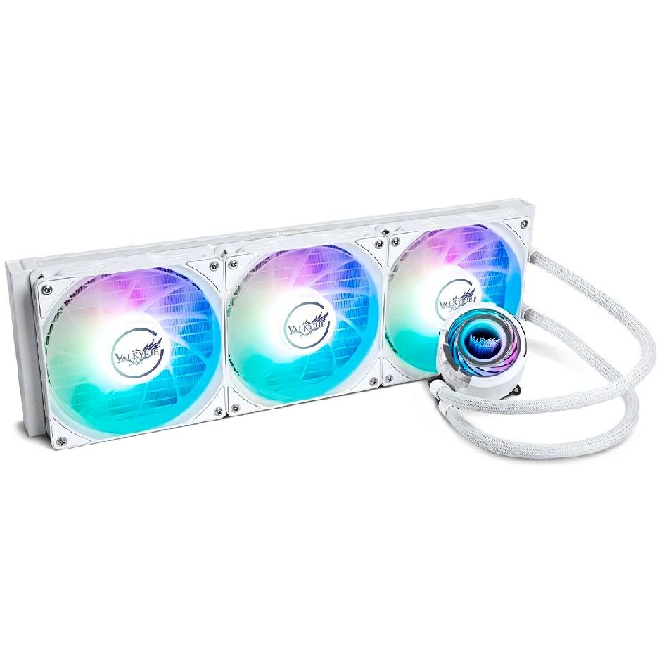 Жидкостное охлаждение Valkyrie Jarn 420 ARGB White (C420W-RGB), 300W (LGA1700 Ready)