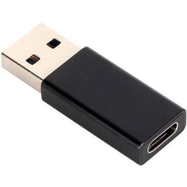 Кабель адаптер USB-A3.0 (M) - USB Type-C3.0 (F) VCOM CA436M, черный