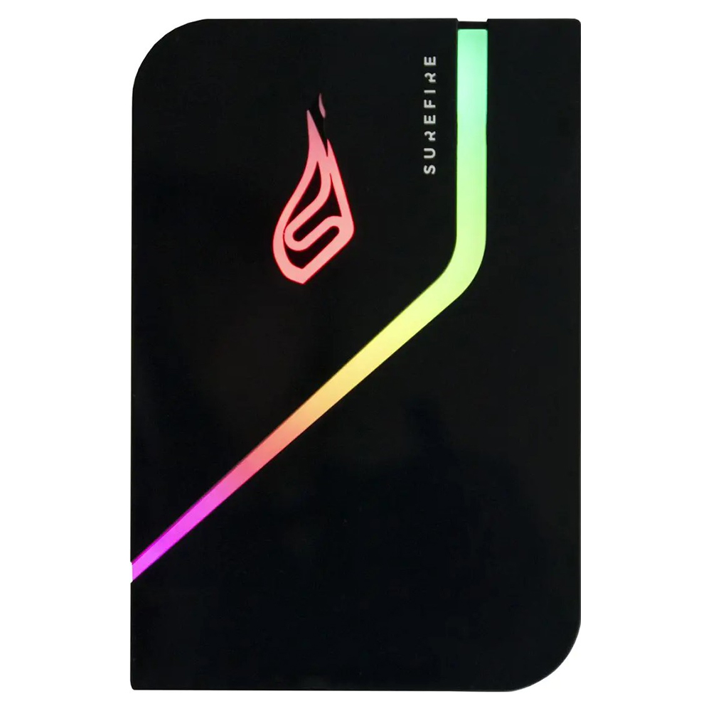 Внешний SSD 2Tb Verbatim SureFire PyroDrive Gaming 53694, USB3.2, Black