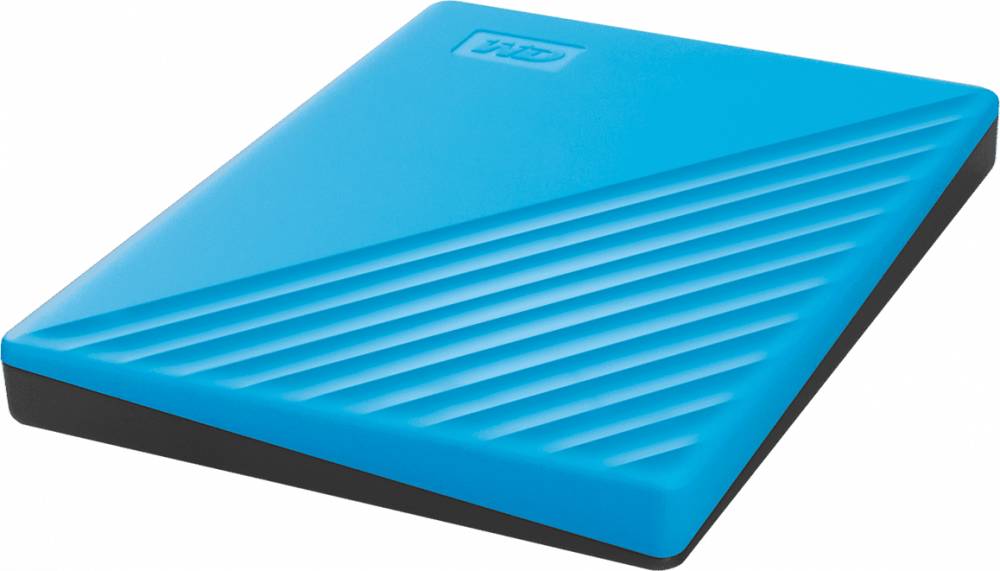 Внешний HDD 2Tb WD My Passport WDBYVG0020BBL-WESN, USB3.0, Blue