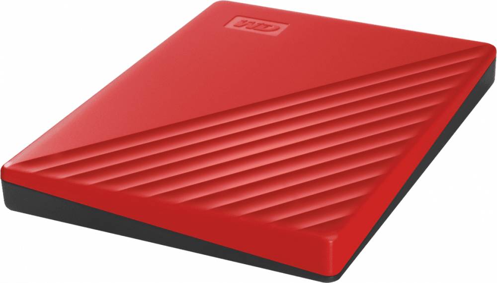 Внешний HDD 2Tb WD My Passport WDBYVG0020BRD-WESN, USB3.0, Red