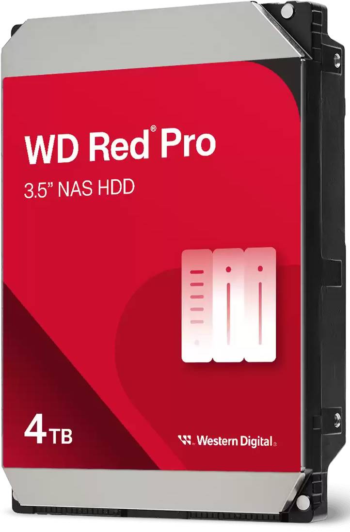 4Tb WD Red Pro WD4005FFBX, 7200rpm, 3.5", SATA III, 256Mb